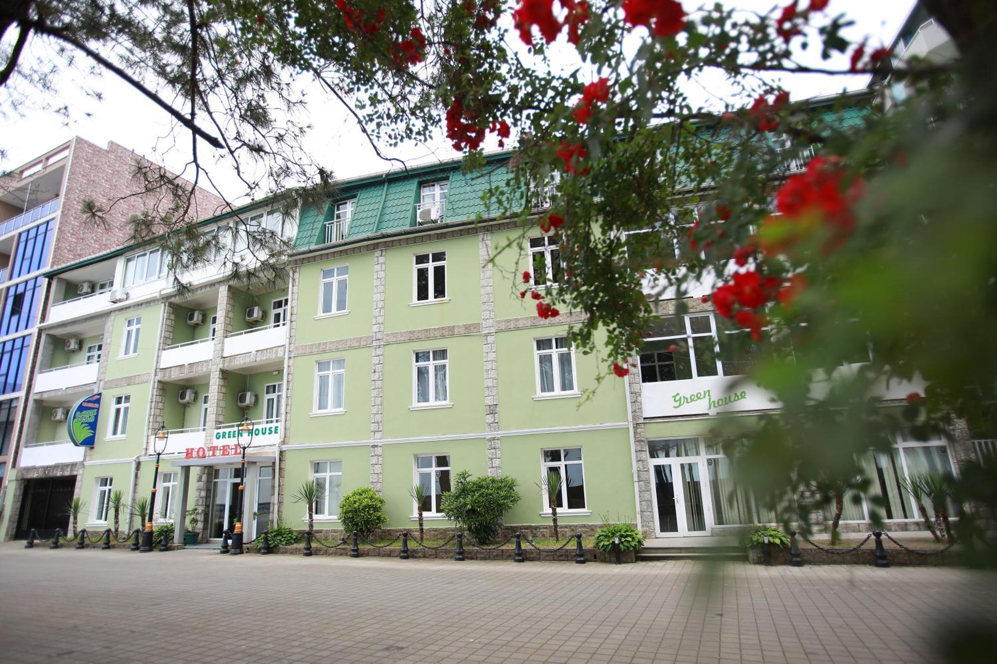 Green House Hotel Koboeleti Buitenkant foto