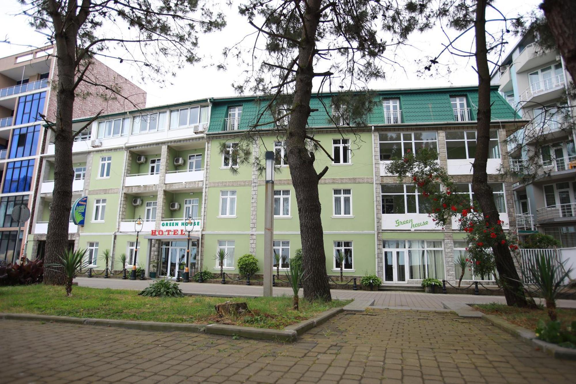 Green House Hotel Koboeleti Buitenkant foto