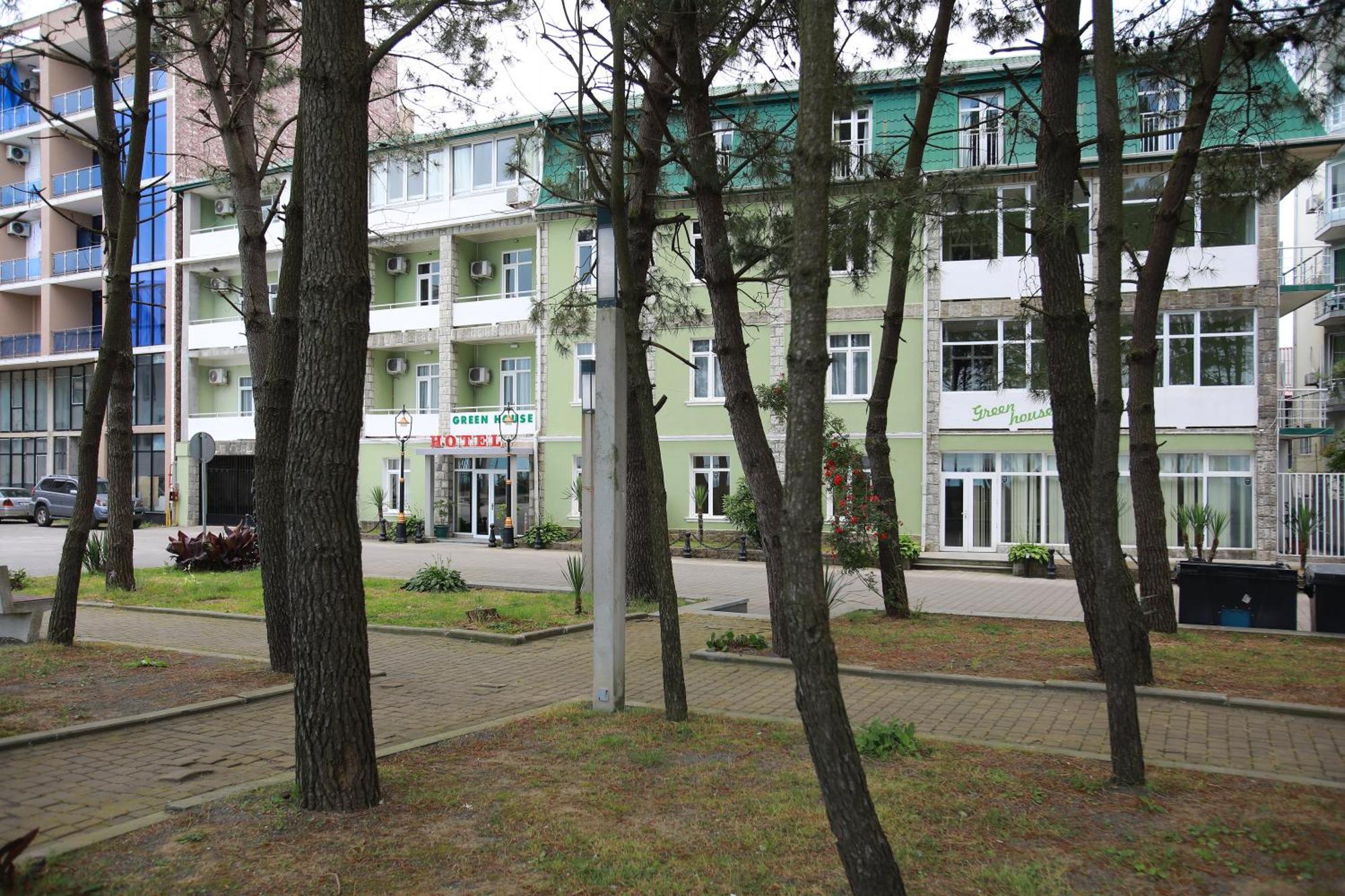 Green House Hotel Koboeleti Buitenkant foto